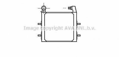 AVA QUALITY COOLING pe3123 -  Масляный радиатор, автоматическая коробка передач